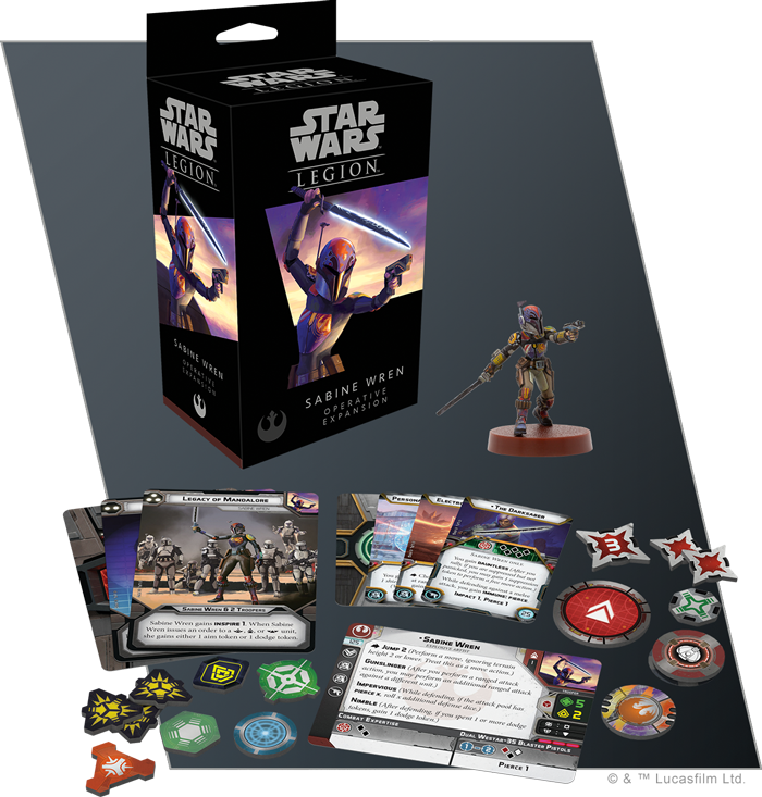 Star Wars : Legion - Sabine Wren Operative Expansion
